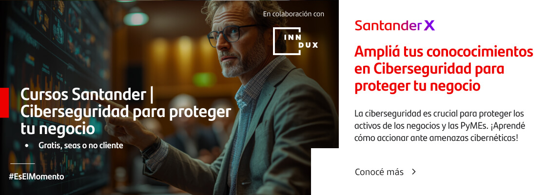 Ampliá tus conocimientos en Ciberseguridad para proteger tu empresa. Conocé más.